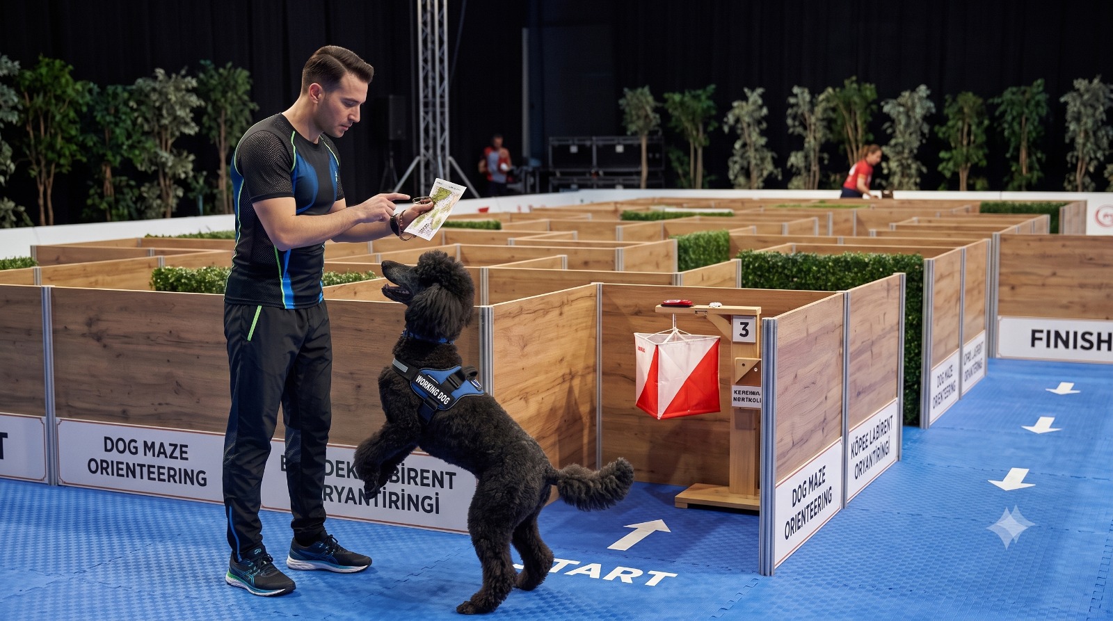 Dog Maze Orienteering